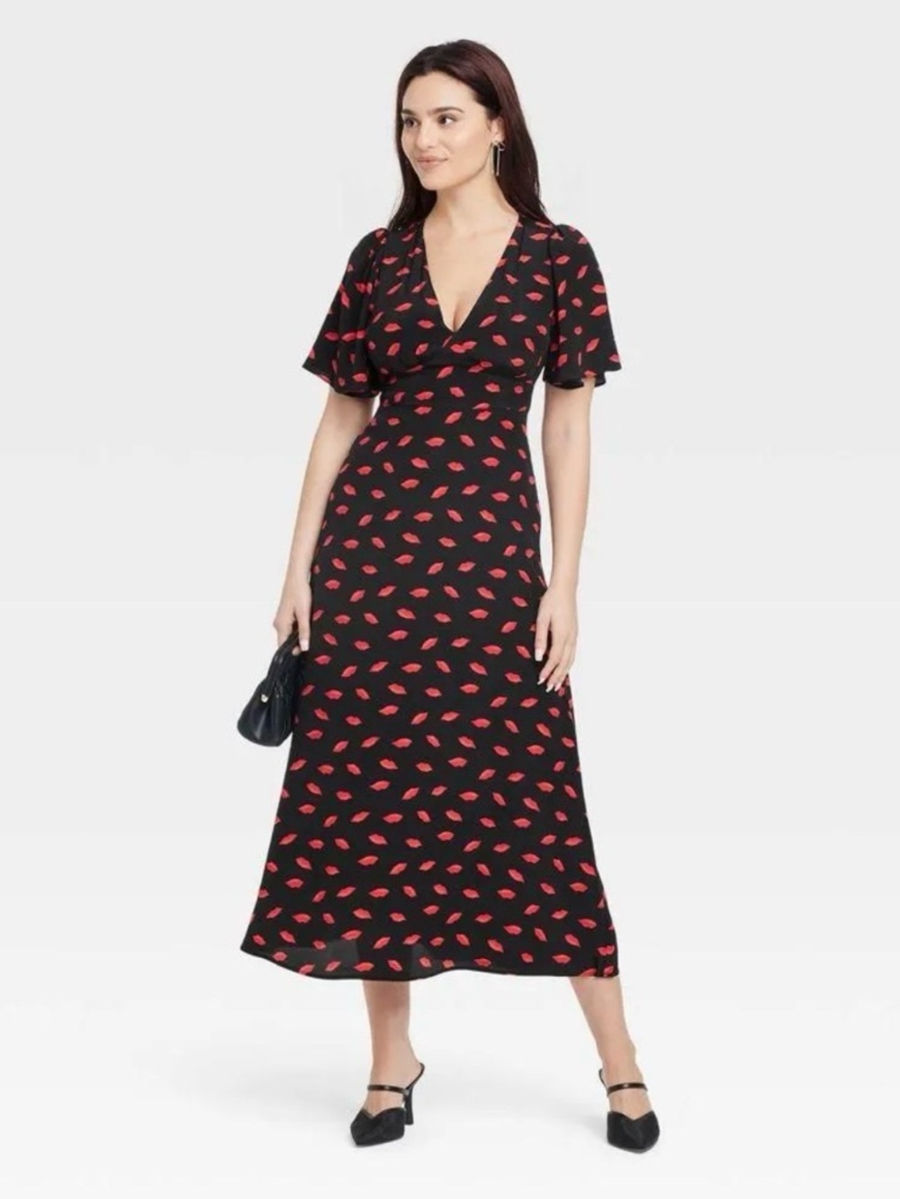 A New Day Women's Short Sleeve Maxi Sundress